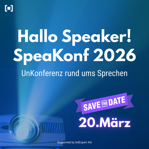 SpeaKonf 2026 - Am 20.03.2026