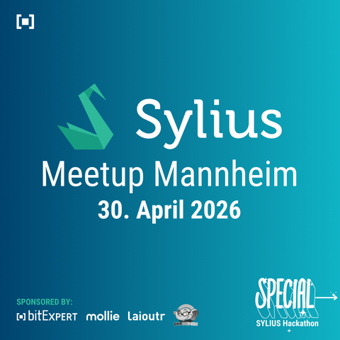 Sylius Meetup Mannheim, 30.04.2026 bei bitExpert